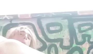 A Daring Young Man Puts His Hand in His Anus in a Public Place.