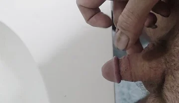 Pulling on a Stressed Out Cock