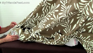 Clark's Socks & Bare Feet Worshiped at Myfriendsfeet