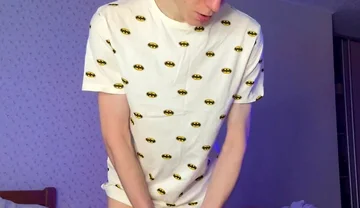 Painting My Hand White with Sticky Warm Cum