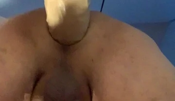 Big Dildo in My Ass