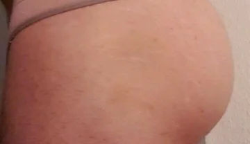 Ass in Girls Underwear