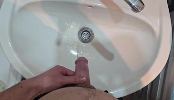 Morning Pee - Big Hard Dick