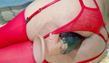 It Leaves Me All Sore When I Swallow This Whole Huge, Fat Toy!