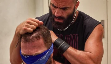 Bearded Master Uses Muscle Sub