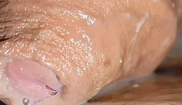 Rough Grandpa Ejaculates the Cum in Slow Motion.