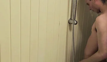 Sneakerboy Takes a Ahower