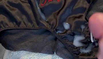 Cum on Wife’s Panties 9