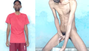 Rajesh Playboy 993 Nude Jerking off Dick Masturbating Big Cock and Cumming in the Jar