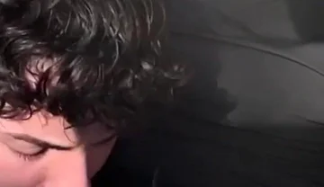 Sucking Big Uncut Cock Blowjob Big Load!