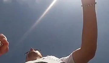 I Find Out That Truckers Are Looking at My Dick and I End up Jerking off in the Middle of the Road