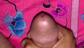 Jerking off at My Girls Place
