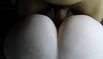 Big Fat Hot Cock Cums Deep Doggy Style in Stepmom's Huge Soft Ass!