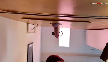 Cumshot Challenge - Will He Break the Gloryhole Distance Record?