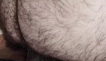 Hairy Hunk Gets Fucked by Monster BBC Quickie
