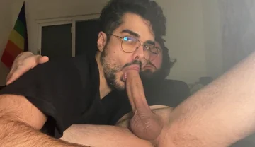 Sucking a Bigdick and Swallow Cum