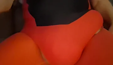 Red Bulging in Spandex