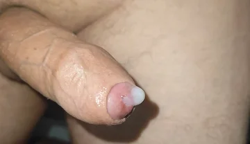 Big Curvy Cock Cums to the Extreme Without Touch!