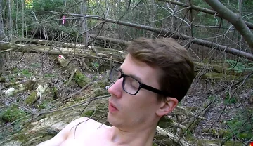 Outdoor Jack off with Twink Sacha