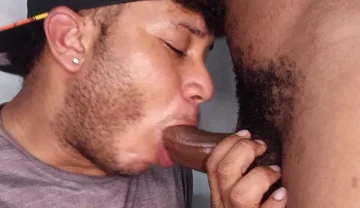 He Came to Talk and Ended up Sucking Cock