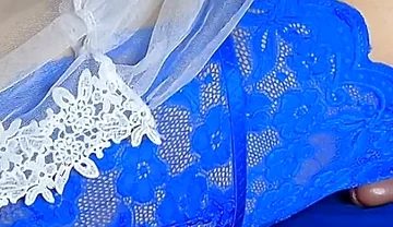 I Have a Wet Dream and Cum on My Own Face From Taking a Nap in Sexy Lingerie