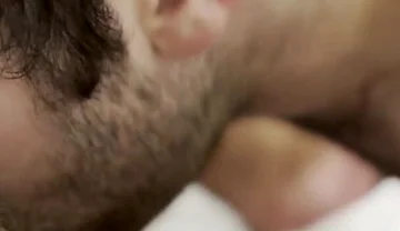 Bouncing on Huge Bear Dick