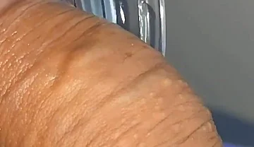 Mysterious Solution Inserted Into the Wrinkled Cock.