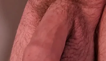 A Bear, His Precum and His Big Soft Uncut Cock
