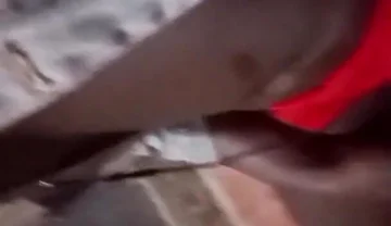 Stepmom Was so Horny so I Had to Cum on the Floor for Her to See