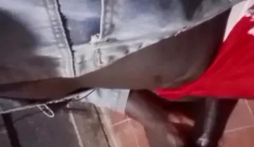 Stepmom Was so Horny so I Had to Cum on the Floor for Her to See