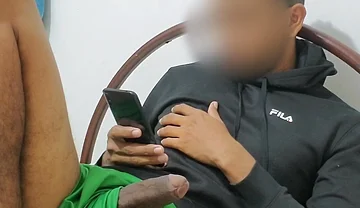Watching Videos and Touching Me
