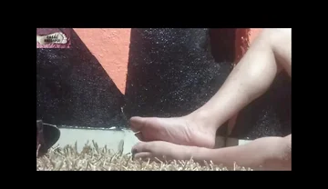 Rita Shows Her Feet 1