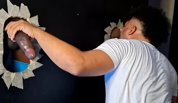 Giving Ass to Two Brunette Dicks