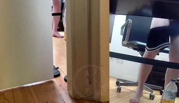 When Jules Works From Home and Can't Leave His Desk, He Has to Urinate in a Bottle