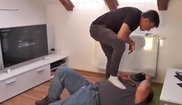 Serving str8 young master