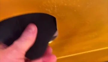 Huge Load Blasts Into the Cum Chalice… but He Still Wants to Swallow!