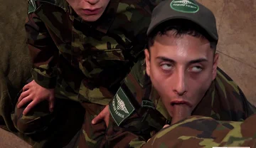 Uncut Cock Initiation For Young Soldier With Joris Leonard