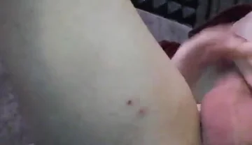 Busting a Big Cumshot After Closeup Masturbation