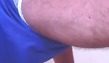 Very Horny - Sweat, Ripped Underwear and Peeing