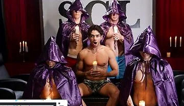 Ashton Summers Takes On A Naughty Frat Challenge With Cristiano And Trevor Brooks