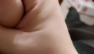 Cum with Anal Plug in Ass