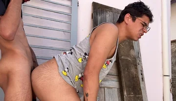 I Found Him on the Street and He Just Dropped My Pants and Fell with His Mouth on My Cock