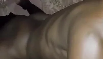 This African Black Guy Is Good at Humping His Bed