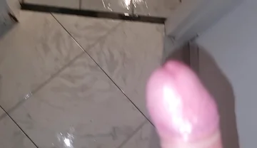 Friend in Shower 1 My Cock Couldn't Resist - Moaning and Handjob for My Best Friend