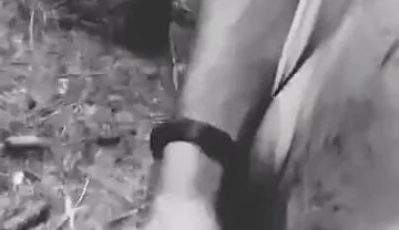 Famous Influencer Ejaculates in the Forest