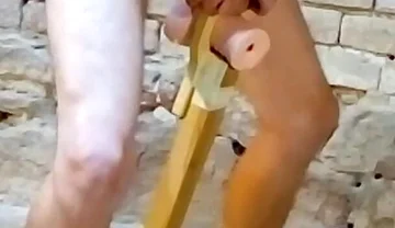 Fleshlight Pussy Stand Fuck Masturbation