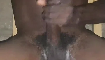 My Big Black Cock Full of Power and Sperm