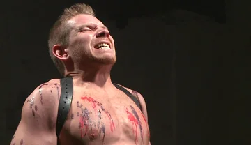 Alex Adams Endures the Cock, Balls and Ass Torment