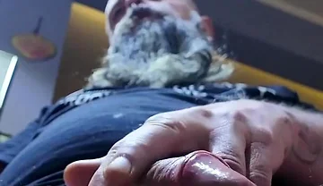Fat Cock Stroking