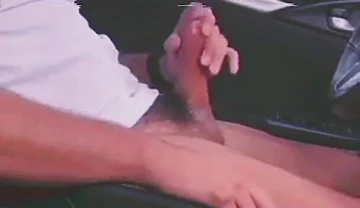 He Shows off His Huge Cock on the Street